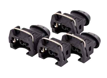Connector Housing Kit Fuel Injector. Porsche 924S / 944 / 968 - 92861282500, 92861282501 - PSGESV